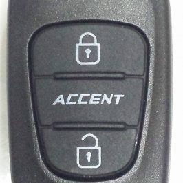 Làm Chìa Khóa Hyundai Accent Remote Accent Blue 3 button